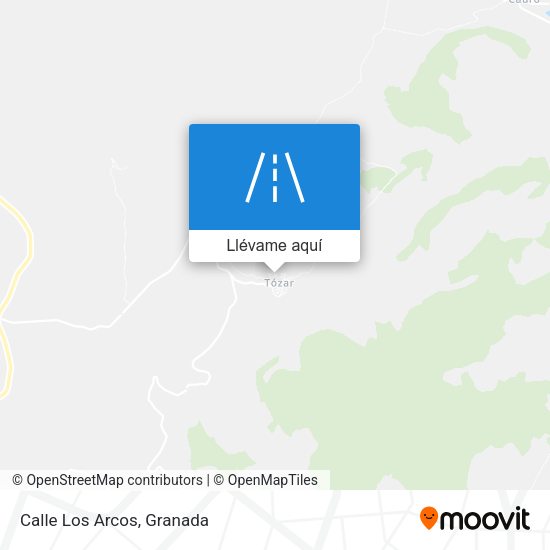 Mapa Calle Los Arcos
