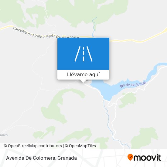 Mapa Avenida De Colomera