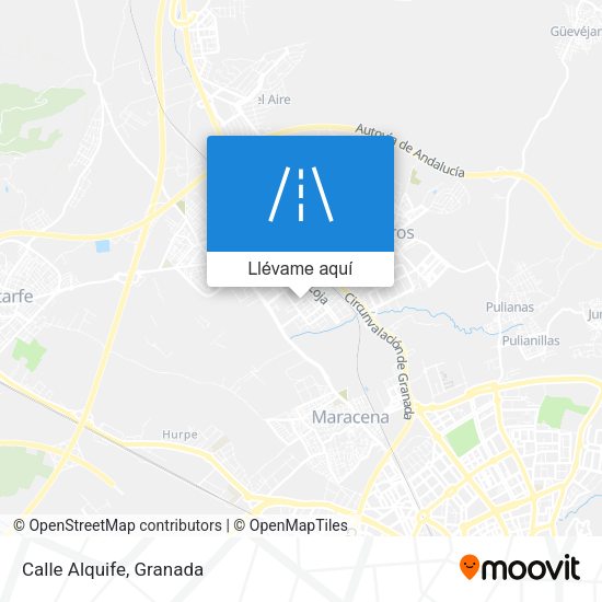 Mapa Calle Alquife