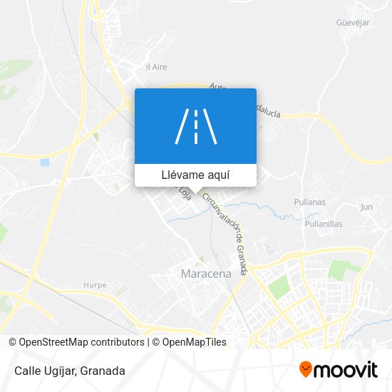 Mapa Calle Ugíjar