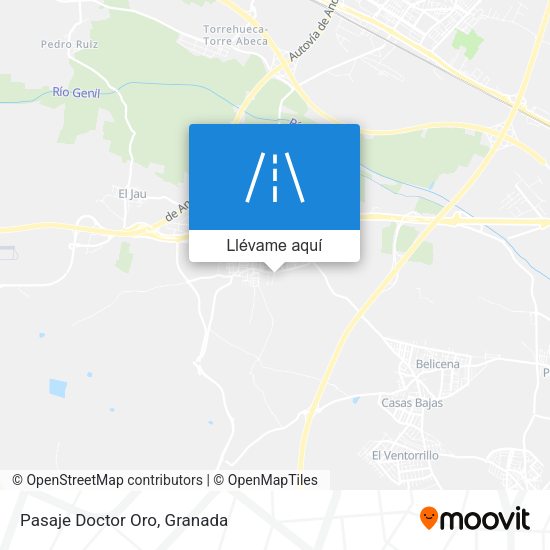 Mapa Pasaje Doctor Oro
