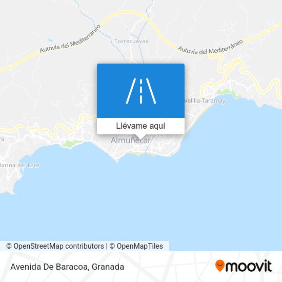 Mapa Avenida De Baracoa