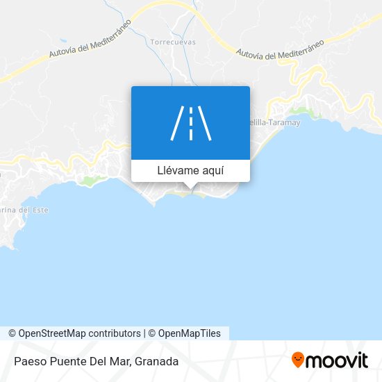 Mapa Paeso Puente Del Mar