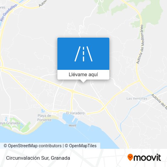 Mapa Circunvalación Sur
