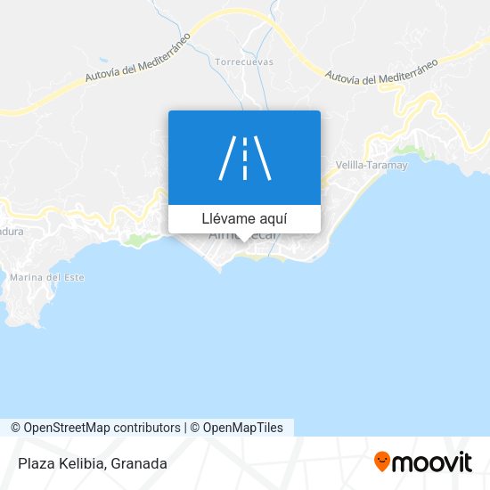 Mapa Plaza Kelibia