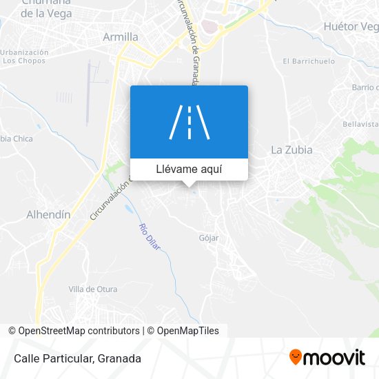 Mapa Calle Particular