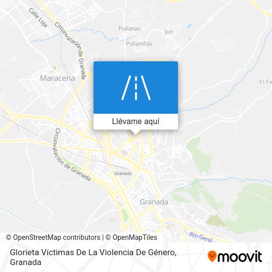 Mapa Glorieta Víctimas De La Violencia De Género