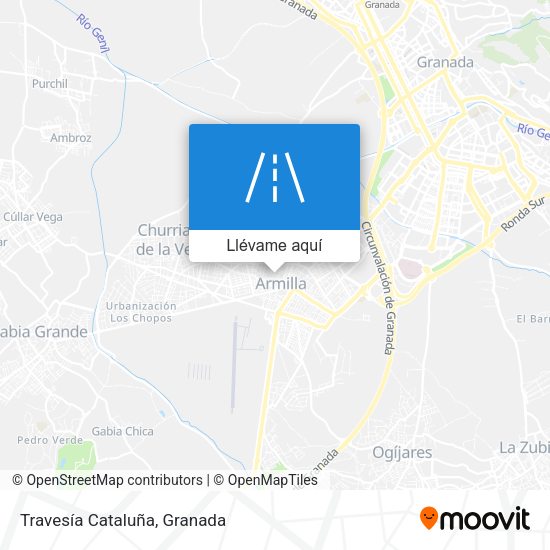 Mapa Travesía Cataluña