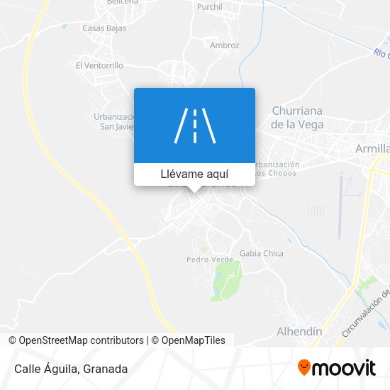 Mapa Calle Águila