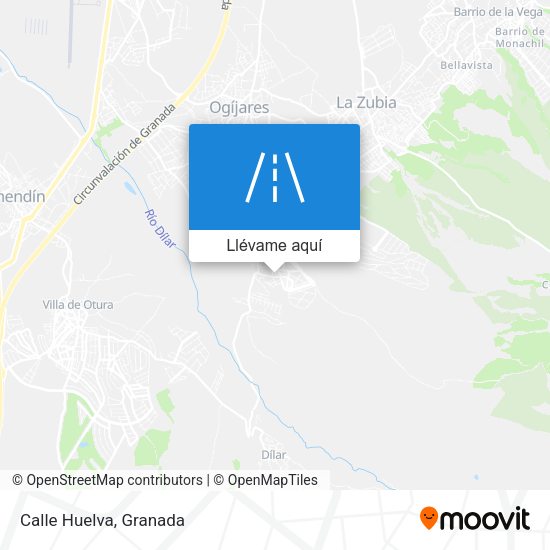 Mapa Calle Huelva