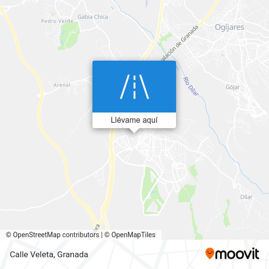 Mapa Calle Veleta