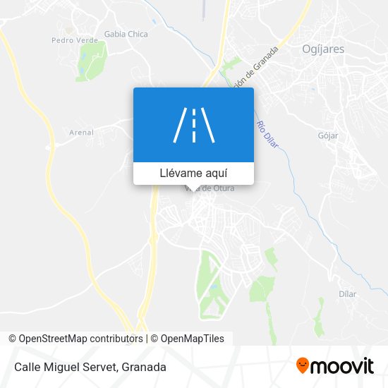 Mapa Calle Miguel Servet
