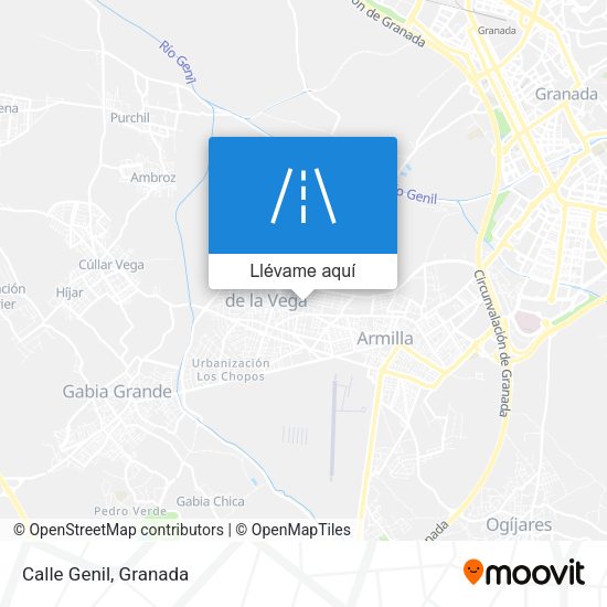 Mapa Calle Genil