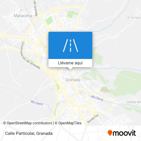 Mapa Calle Particular
