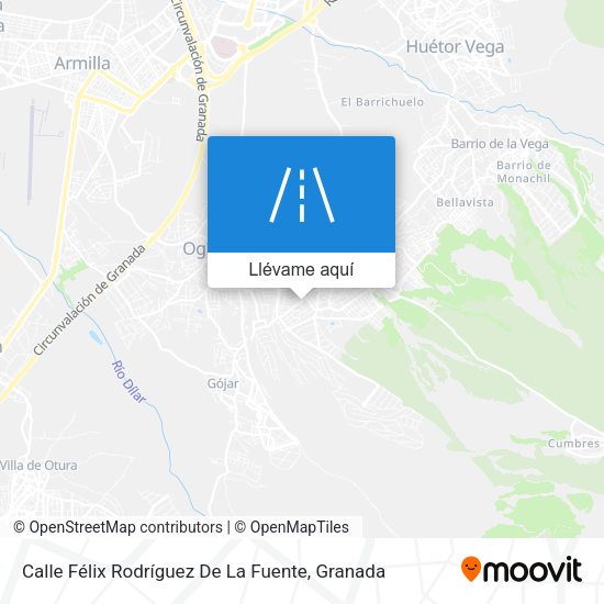 Mapa Calle Félix Rodríguez De La Fuente