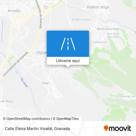 Mapa Calle Elena Martín Vivaldi