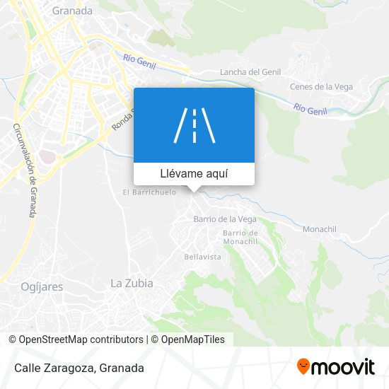 Mapa Calle Zaragoza