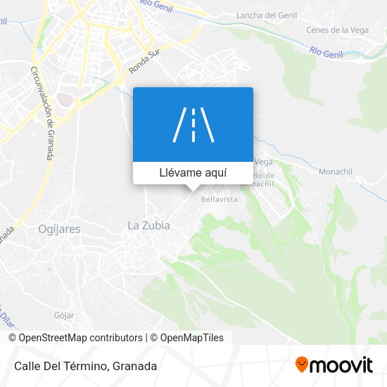 Mapa Calle Del Término