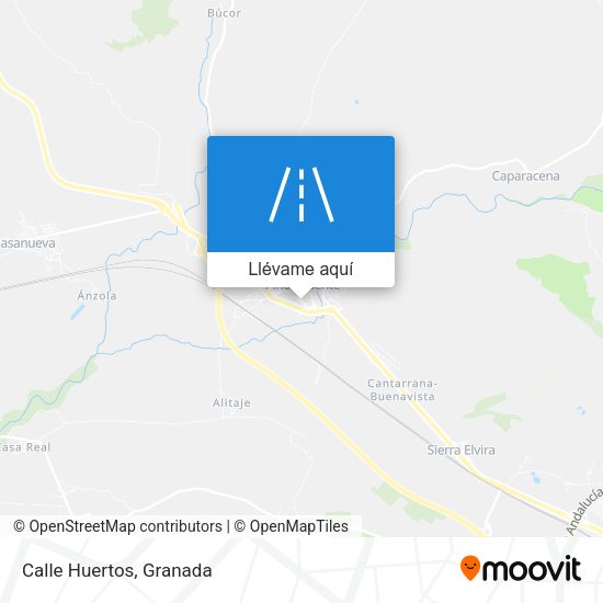 Mapa Calle Huertos