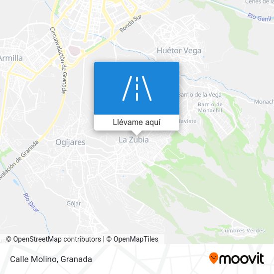Mapa Calle Molino