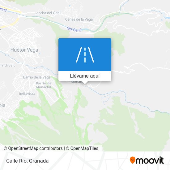 Mapa Calle Río