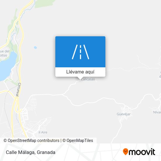 Mapa Calle Málaga