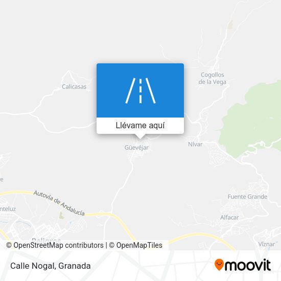 Mapa Calle Nogal