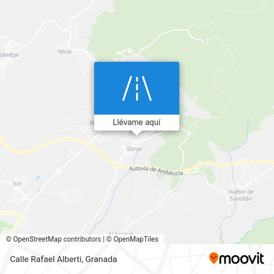 Mapa Calle Rafael Alberti