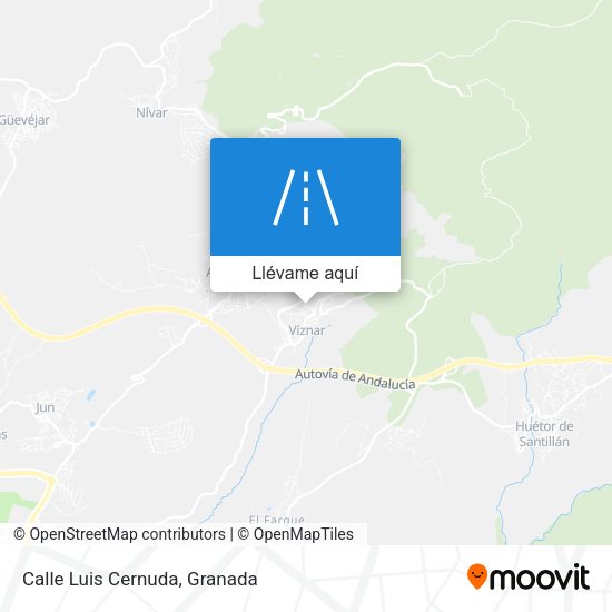 Mapa Calle Luis Cernuda