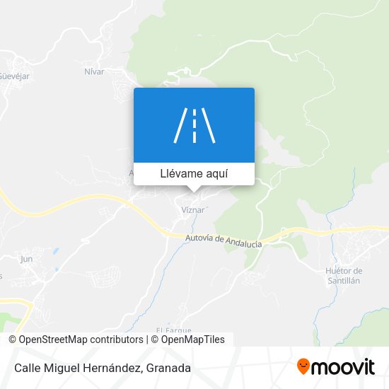 Mapa Calle Miguel Hernández