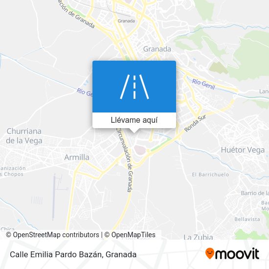 Mapa Calle Emilia Pardo Bazán