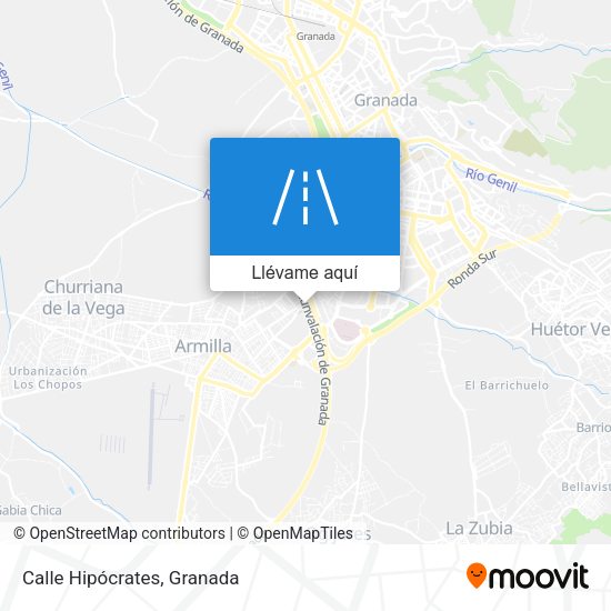 Mapa Calle Hipócrates