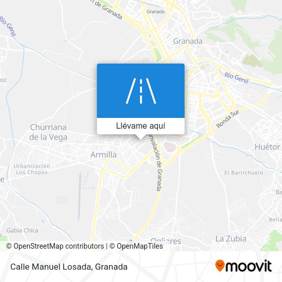 Mapa Calle Manuel Losada