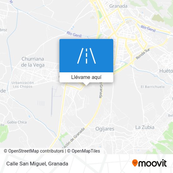 Mapa Calle San Miguel