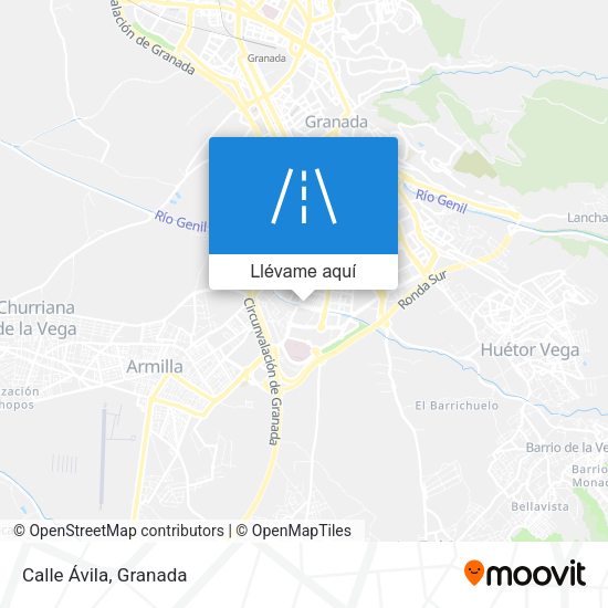 Mapa Calle Ávila
