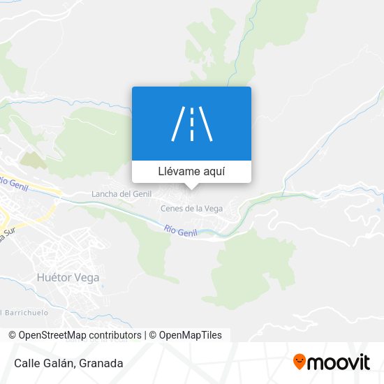 Mapa Calle Galán