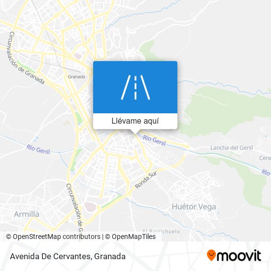 Mapa Avenida De Cervantes