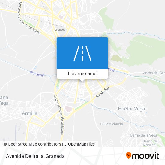 Mapa Avenida De Italia