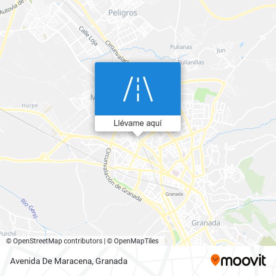 Mapa Avenida De Maracena