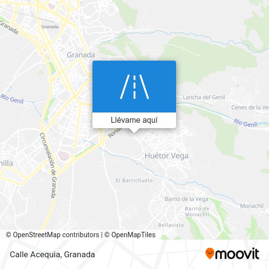 Mapa Calle Acequia