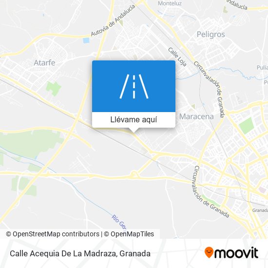 Mapa Calle Acequia De La Madraza