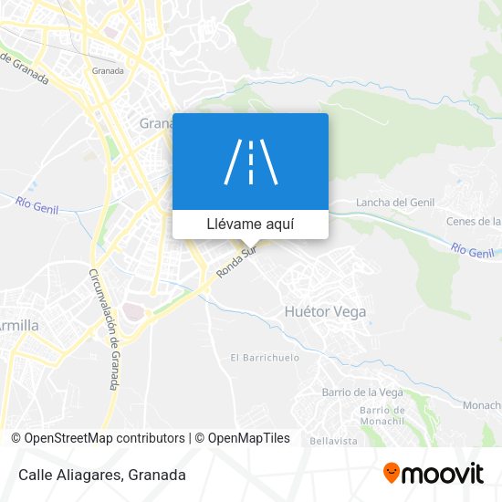 Mapa Calle Aliagares