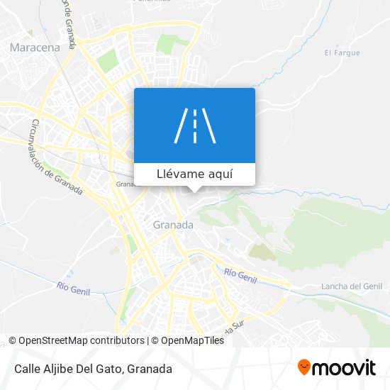 Mapa Calle Aljibe Del Gato