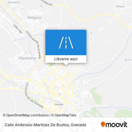 Mapa Calle Ambrosio Martínez De Bustos