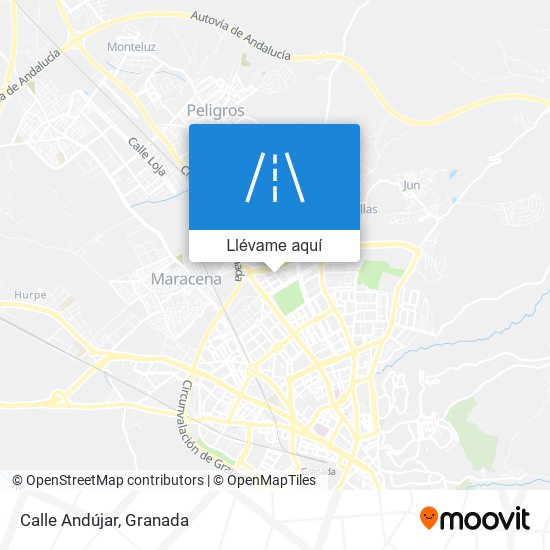 Mapa Calle Andújar