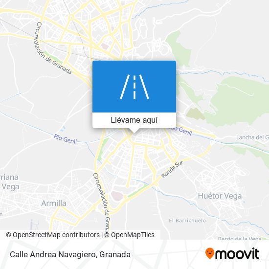 Mapa Calle Andrea Navagiero