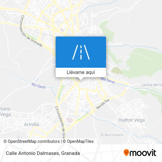 Mapa Calle Antonio Dalmases