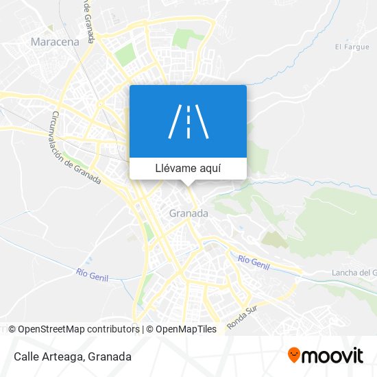 Mapa Calle Arteaga