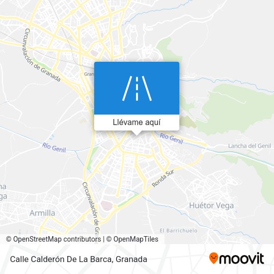 Mapa Calle Calderón De La Barca