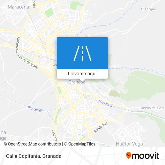 Mapa Calle Capitanía